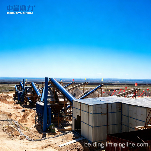 Модульная ўстаноўка для вытворчасці вапняка